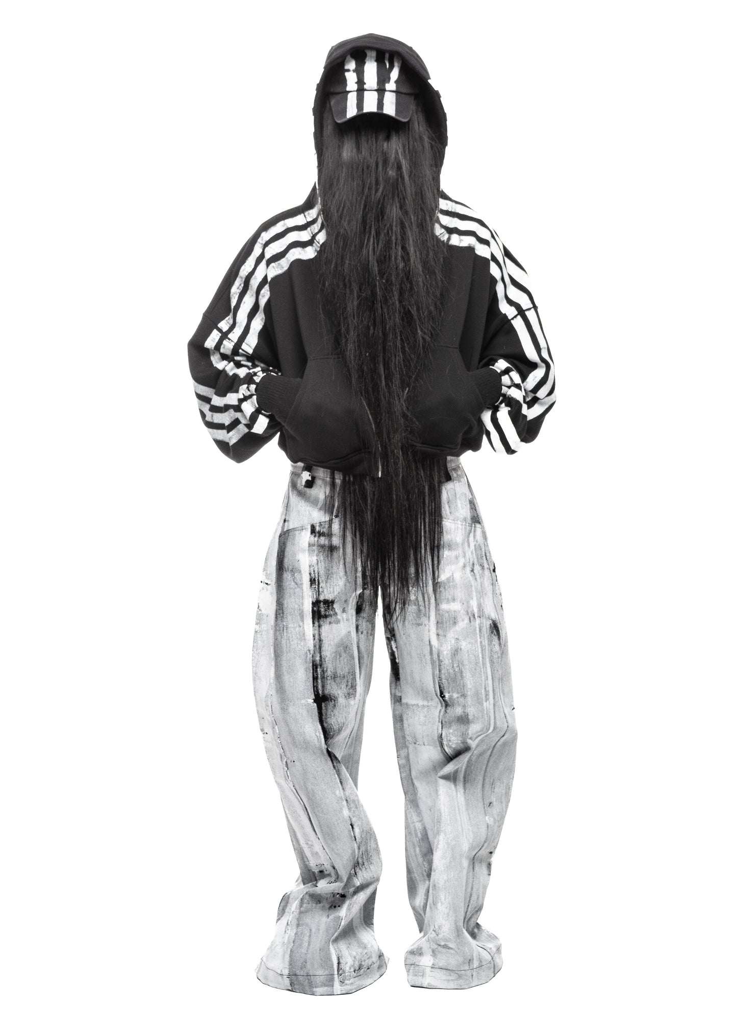 WAXED WHITE JEANS