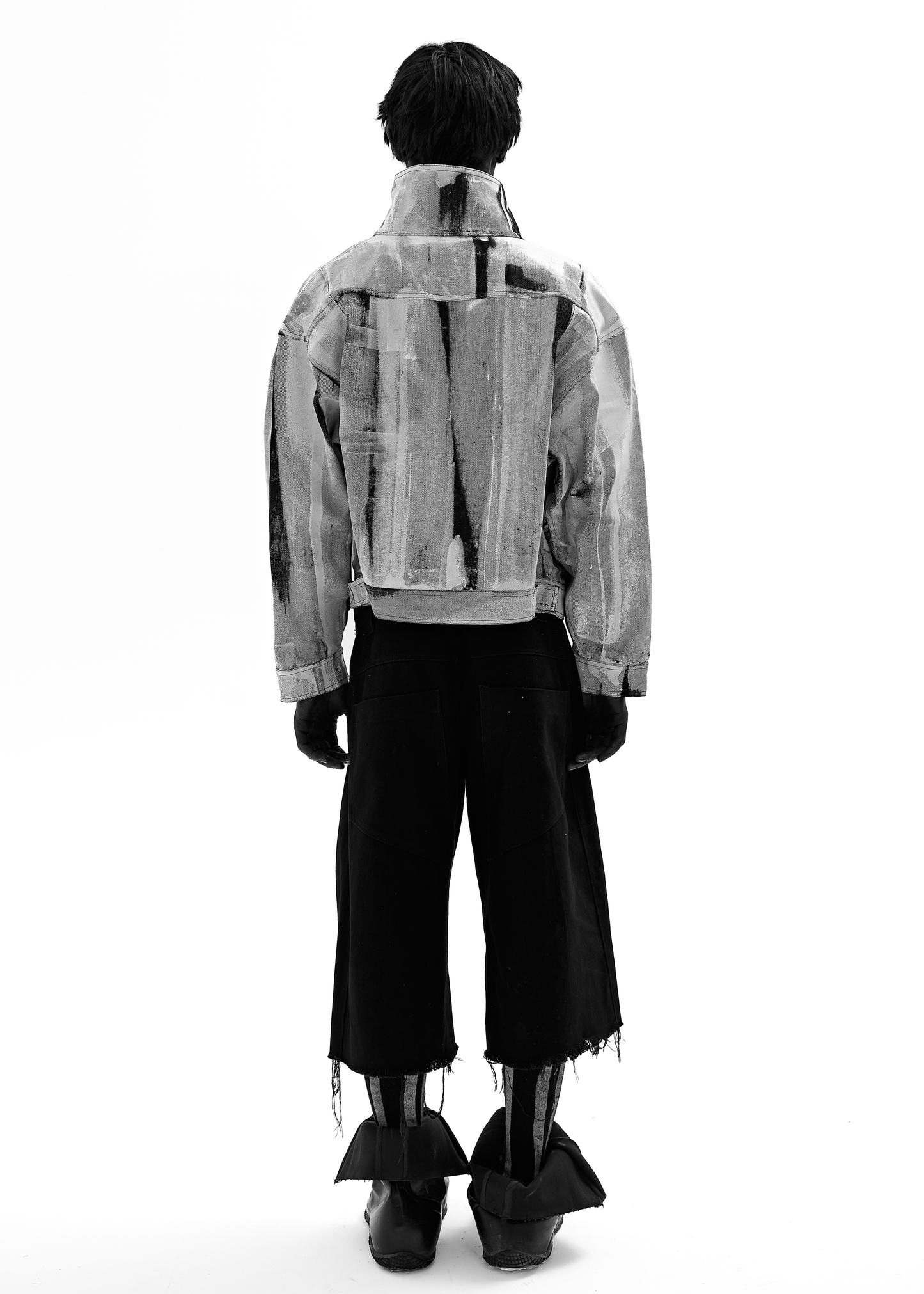 WAXED WHITE JACKET
