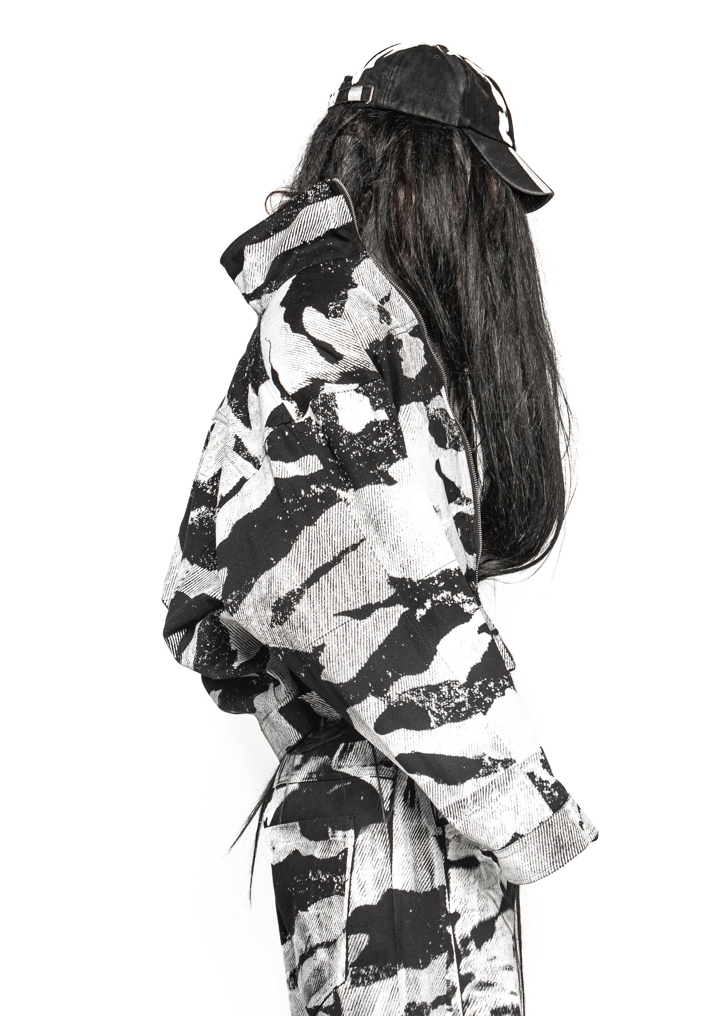 CAMO BLACK JACKET