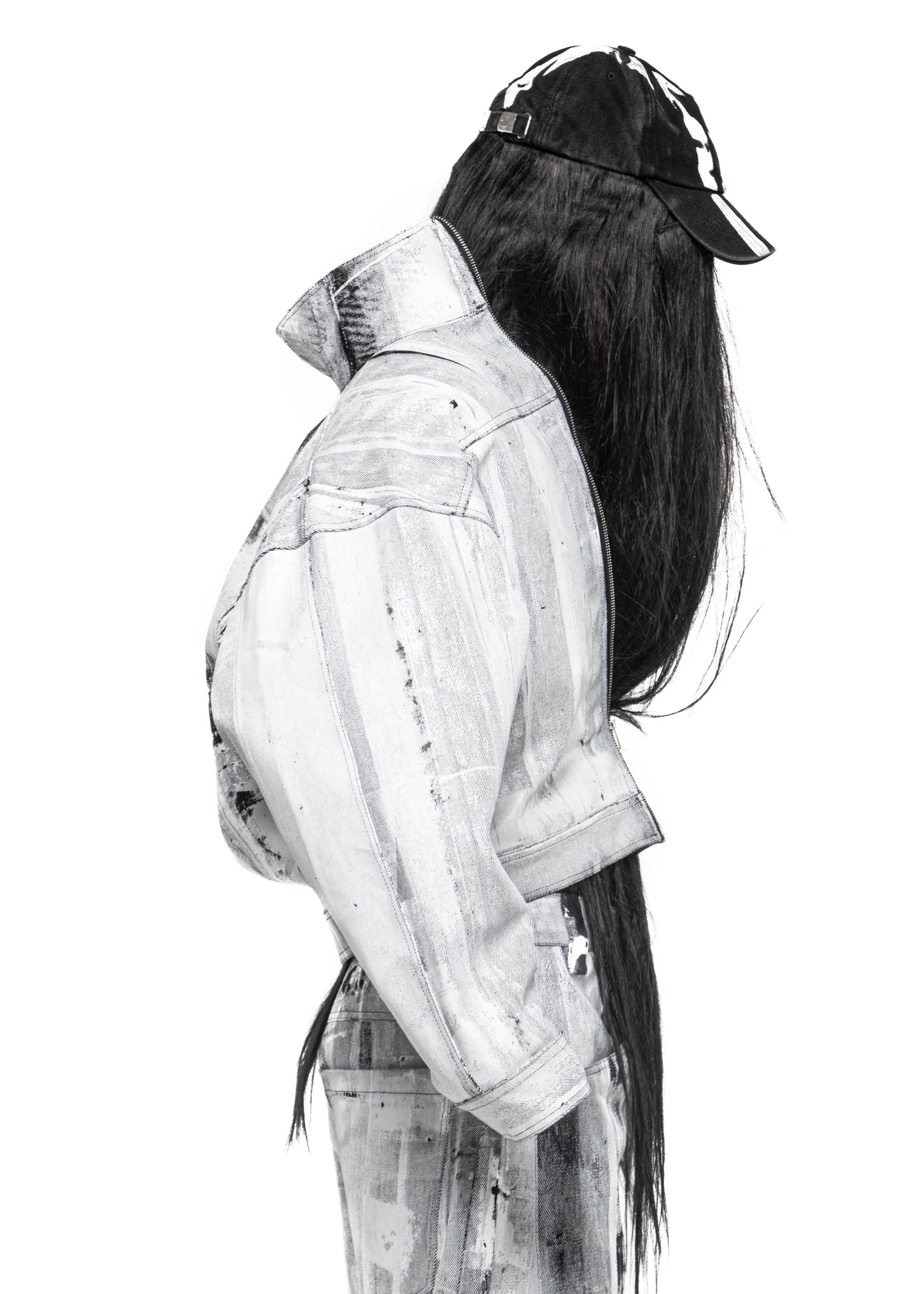 WAXED WHITE JACKET