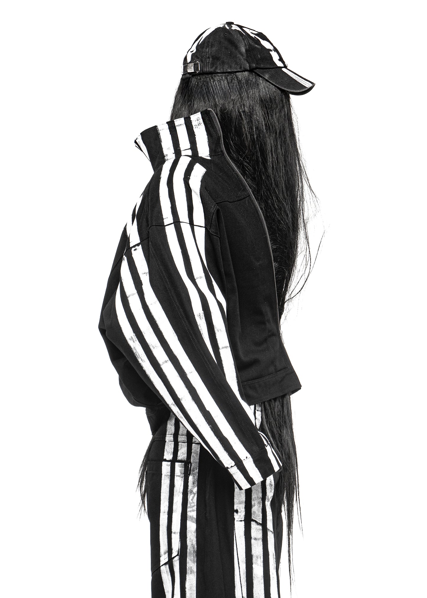 STRIPES BLACK JACKET