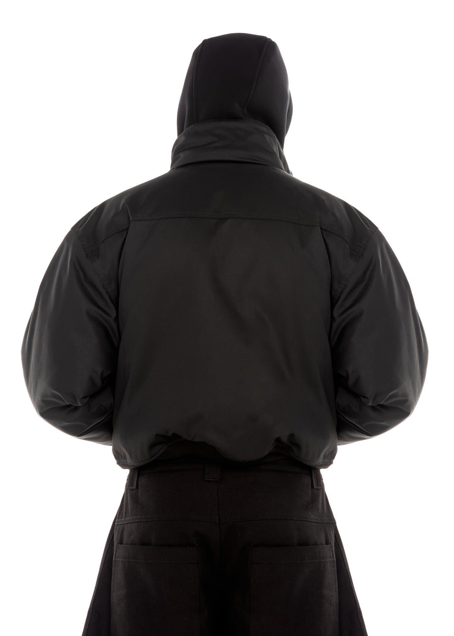 BLACK BOMBER JACKET