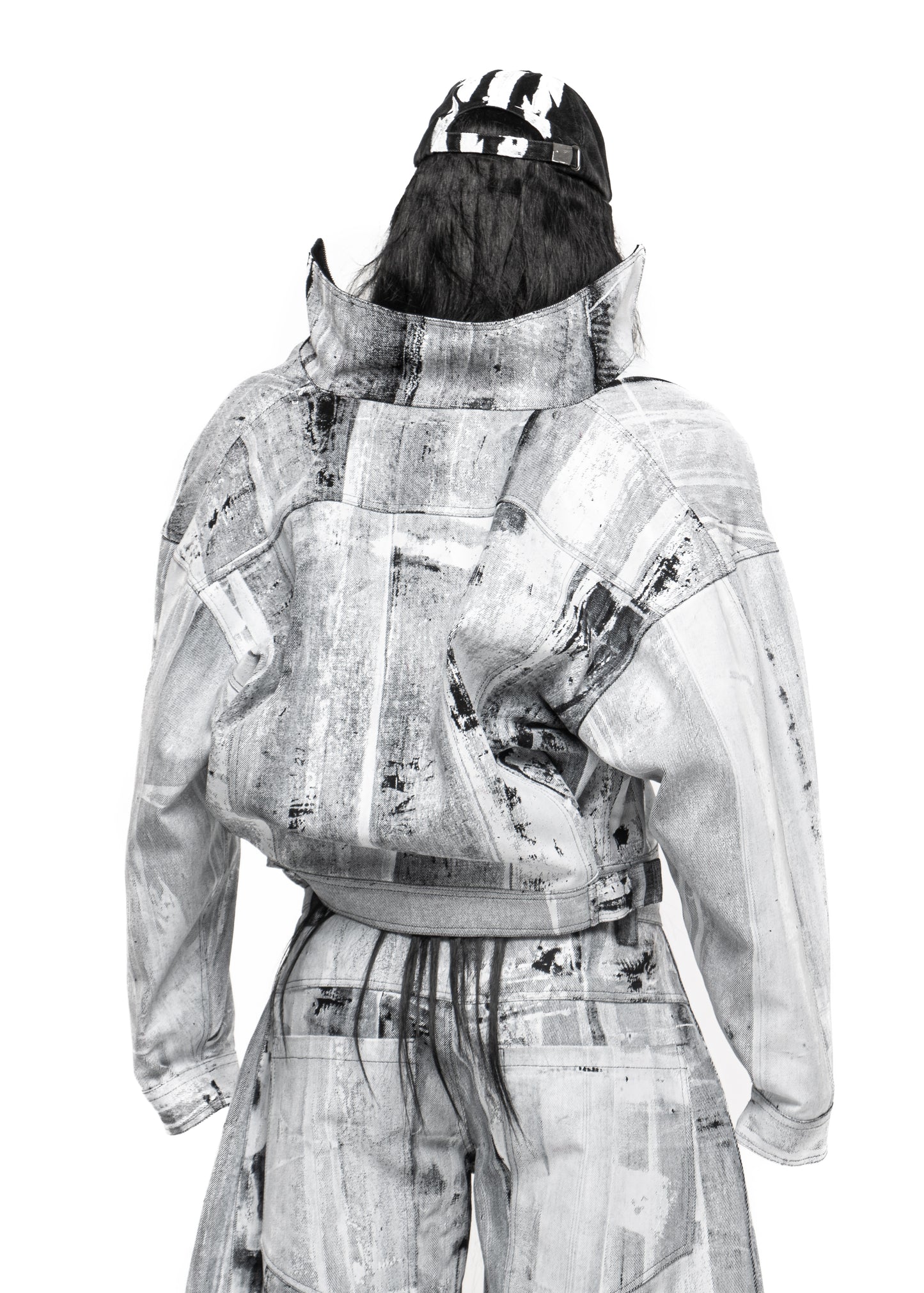 WAXED WHITE JACKET