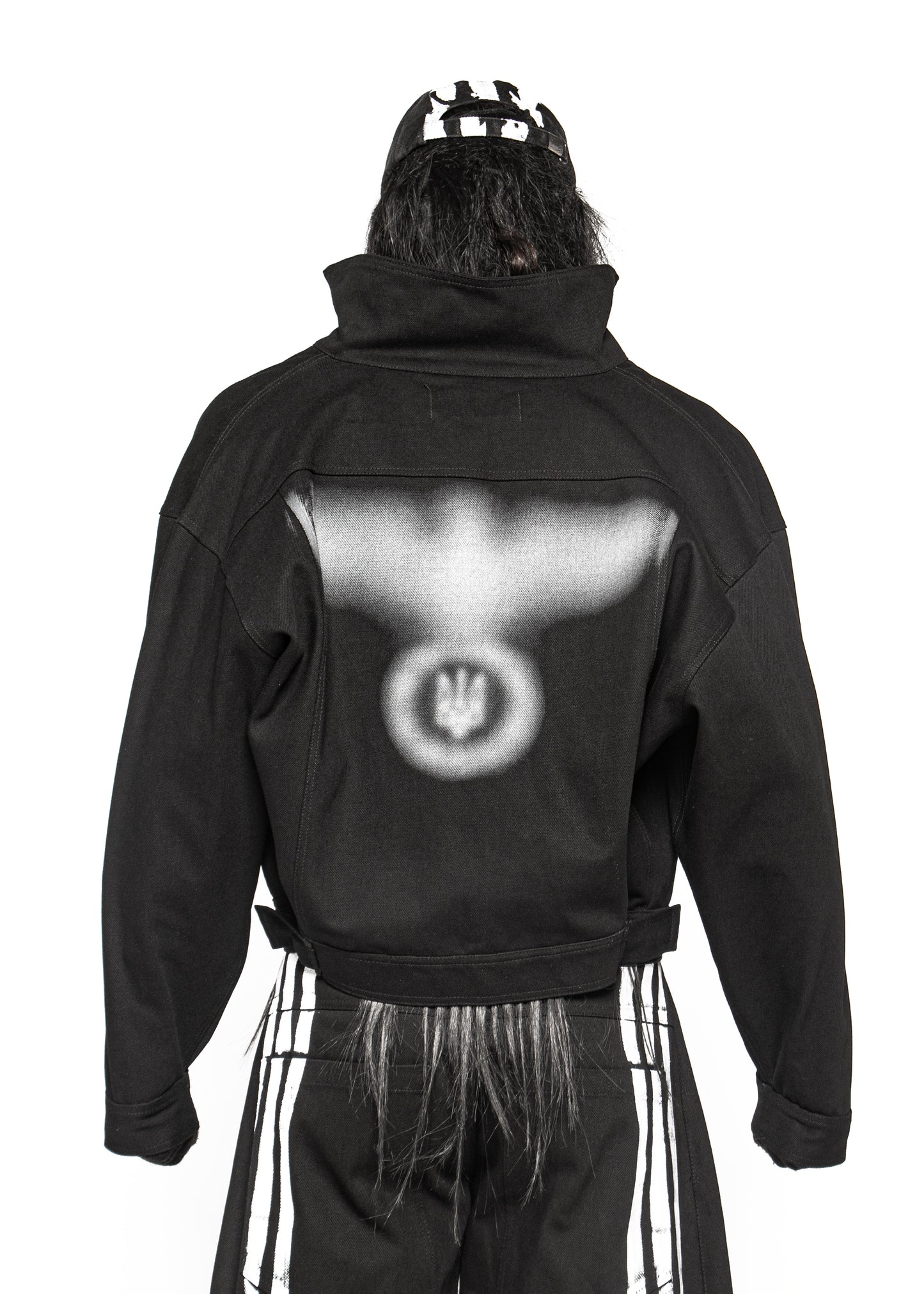 STAIN BLACK JACKET