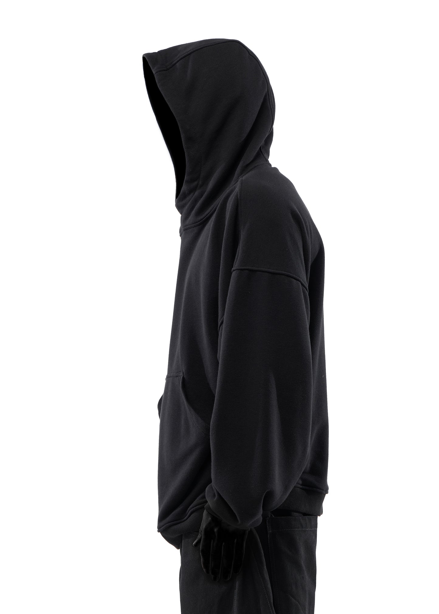 BLACK OVER HOODIE