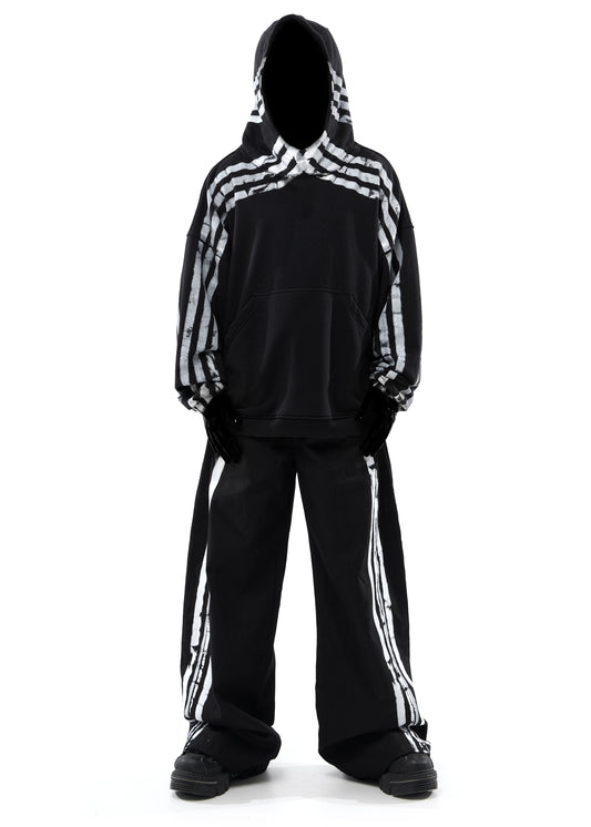 STRIPES OVER HOODIE