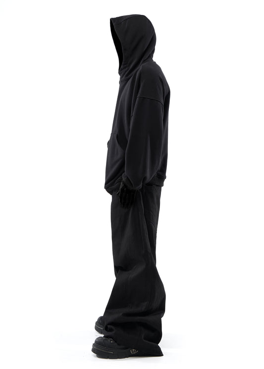 BLACK OVER HOODIE
