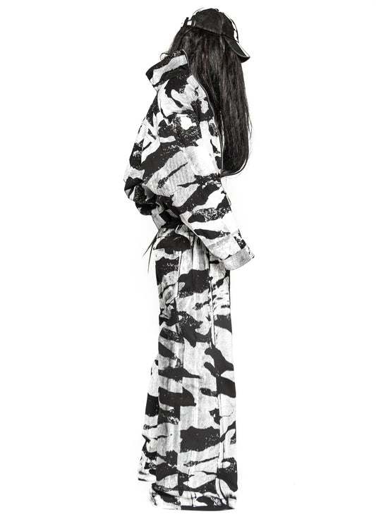 CAMO BLACK JACKET