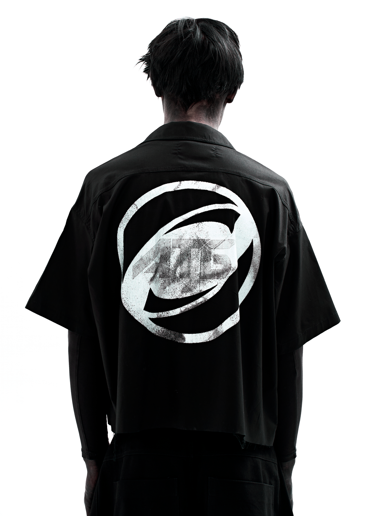 MARKET BLACK ZIP SHIRT