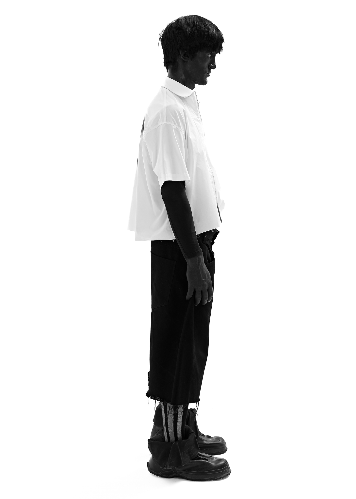 STAIN ZIP SHIRT