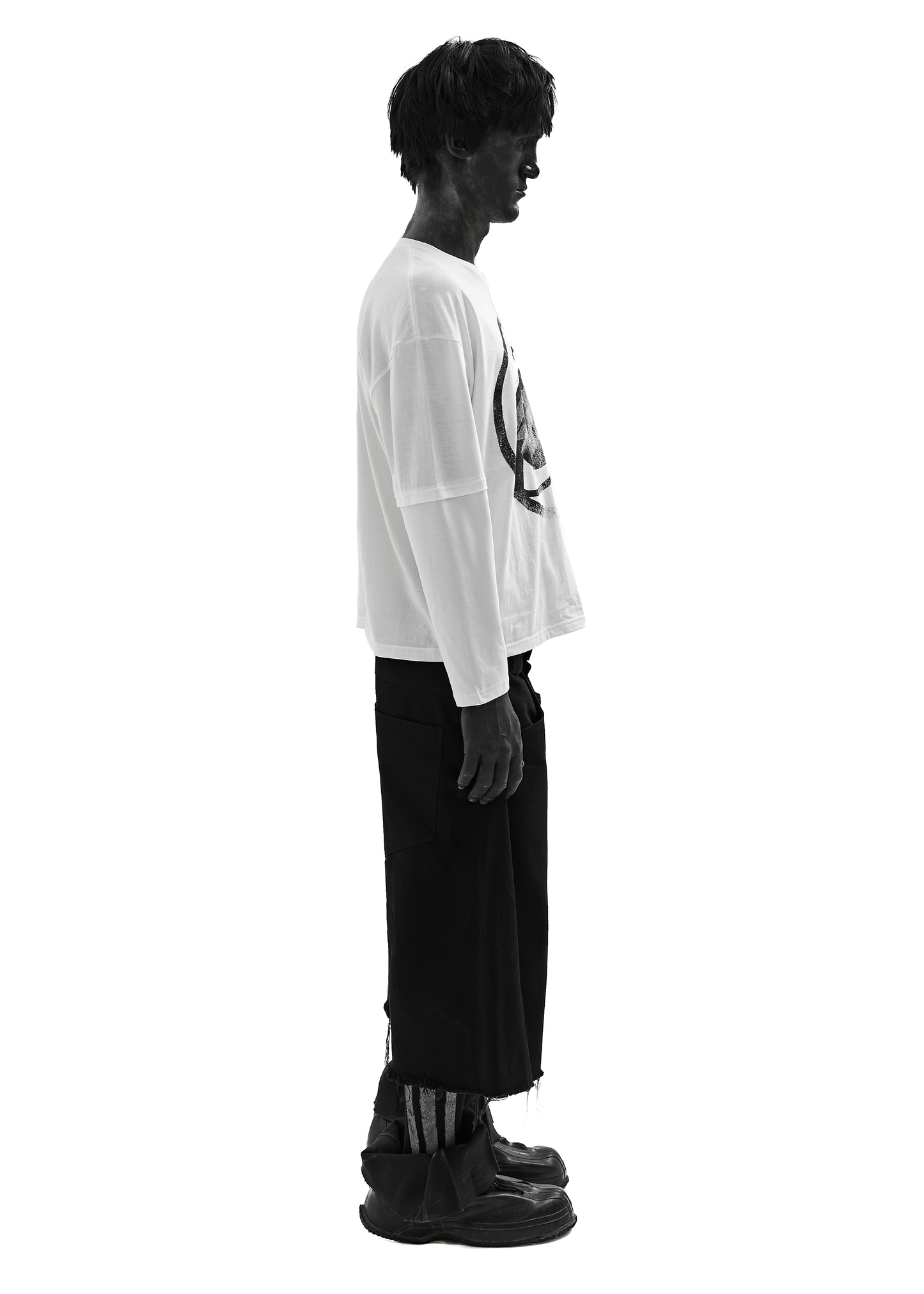 MARKET WHITE LONG-SLEEVED T-SHIRT