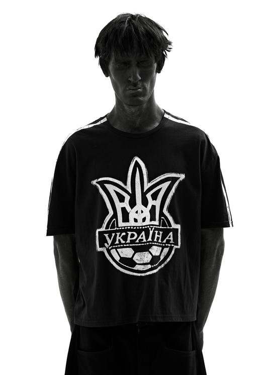 STRIPES BLACK T-SHIRT