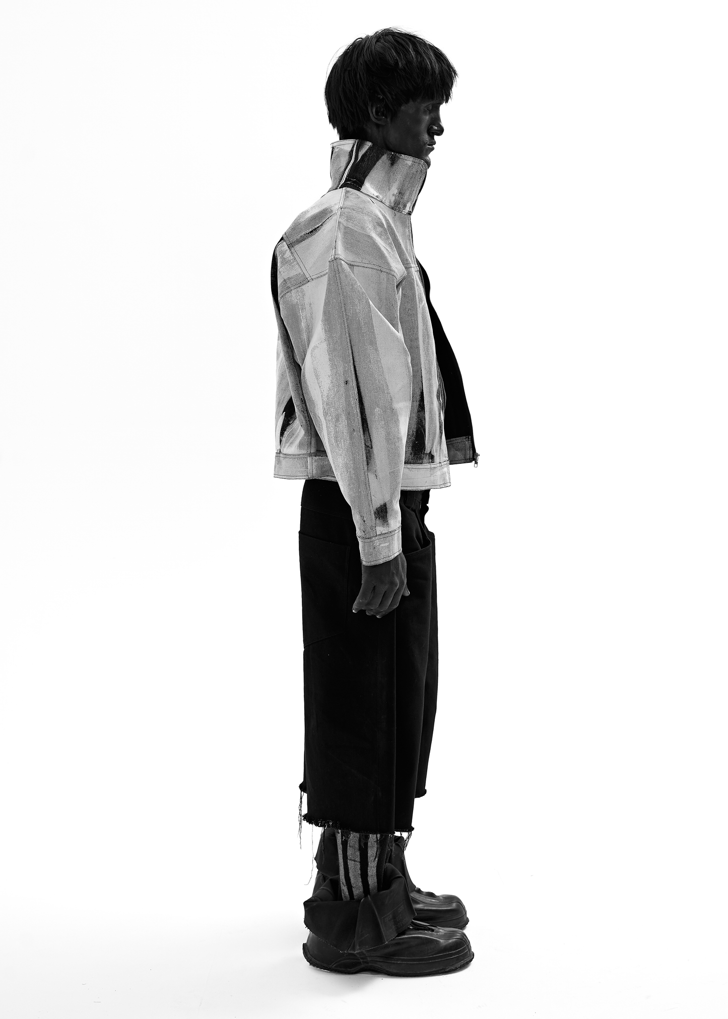 WAXED WHITE JACKET