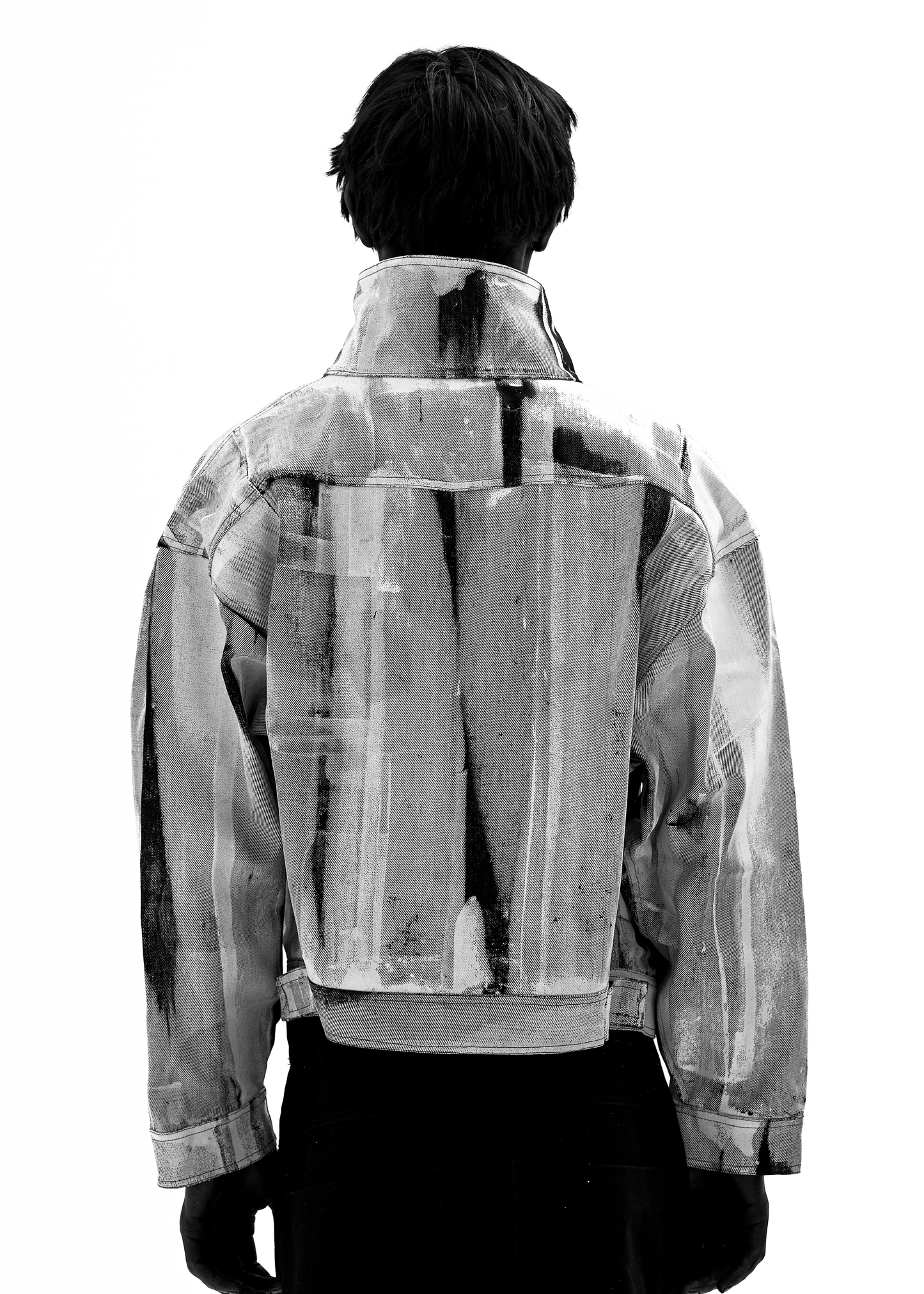 WAXED WHITE JACKET