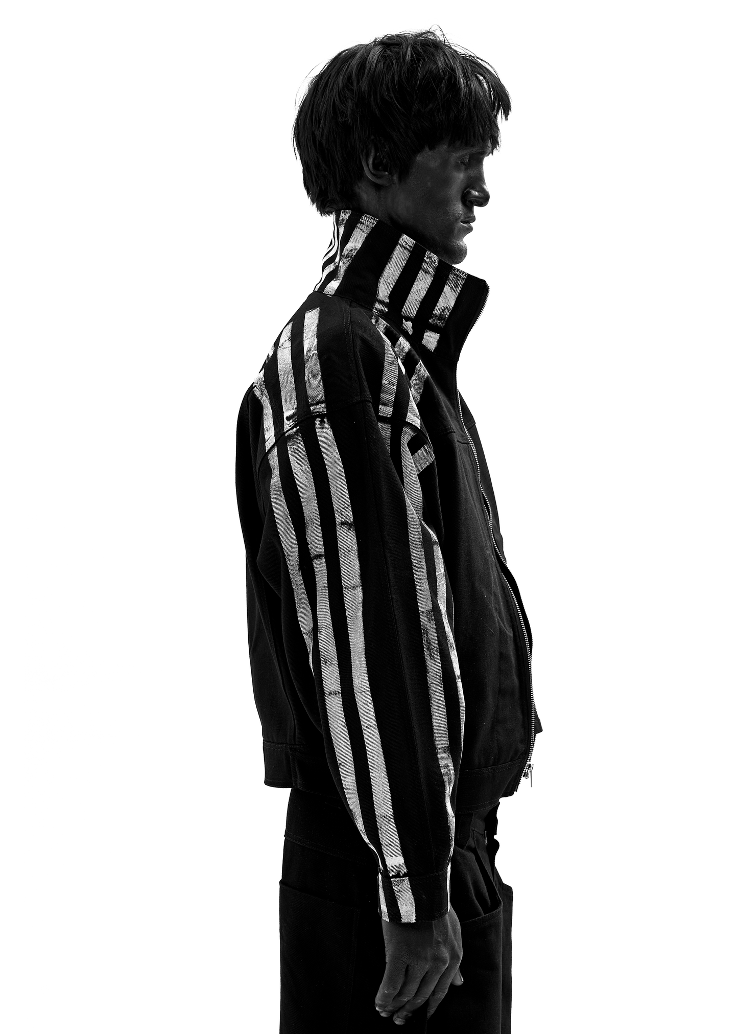 STRIPES BLACK JACKET