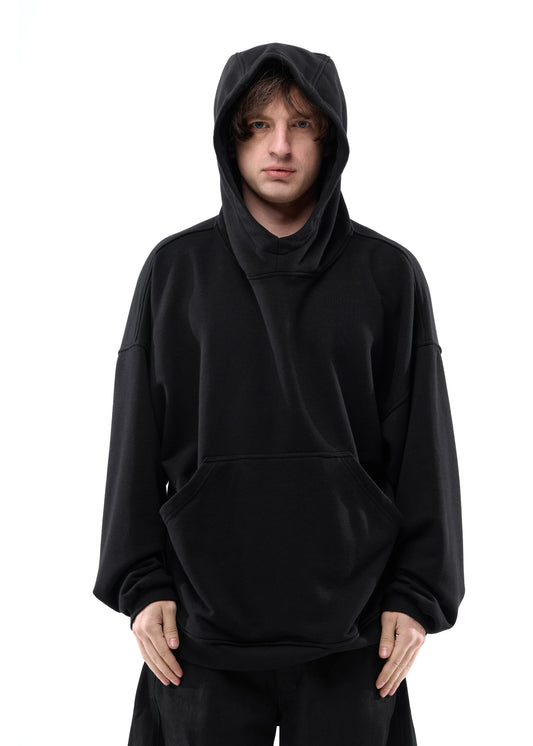 BLACK OVER HOODIE