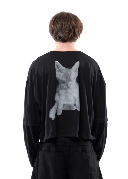 PUSHA BLACK SH LONG-SLEEVED T-SHIRT