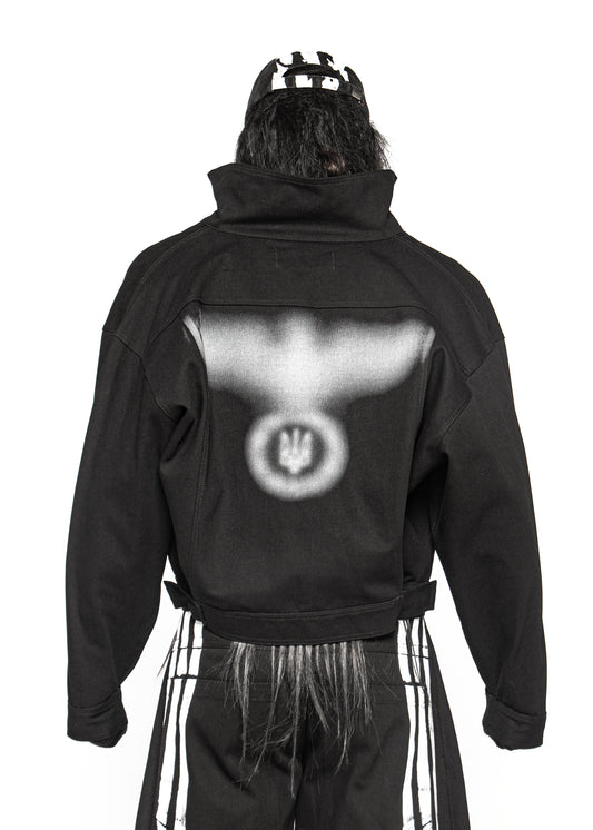 STAIN BLACK JACKET
